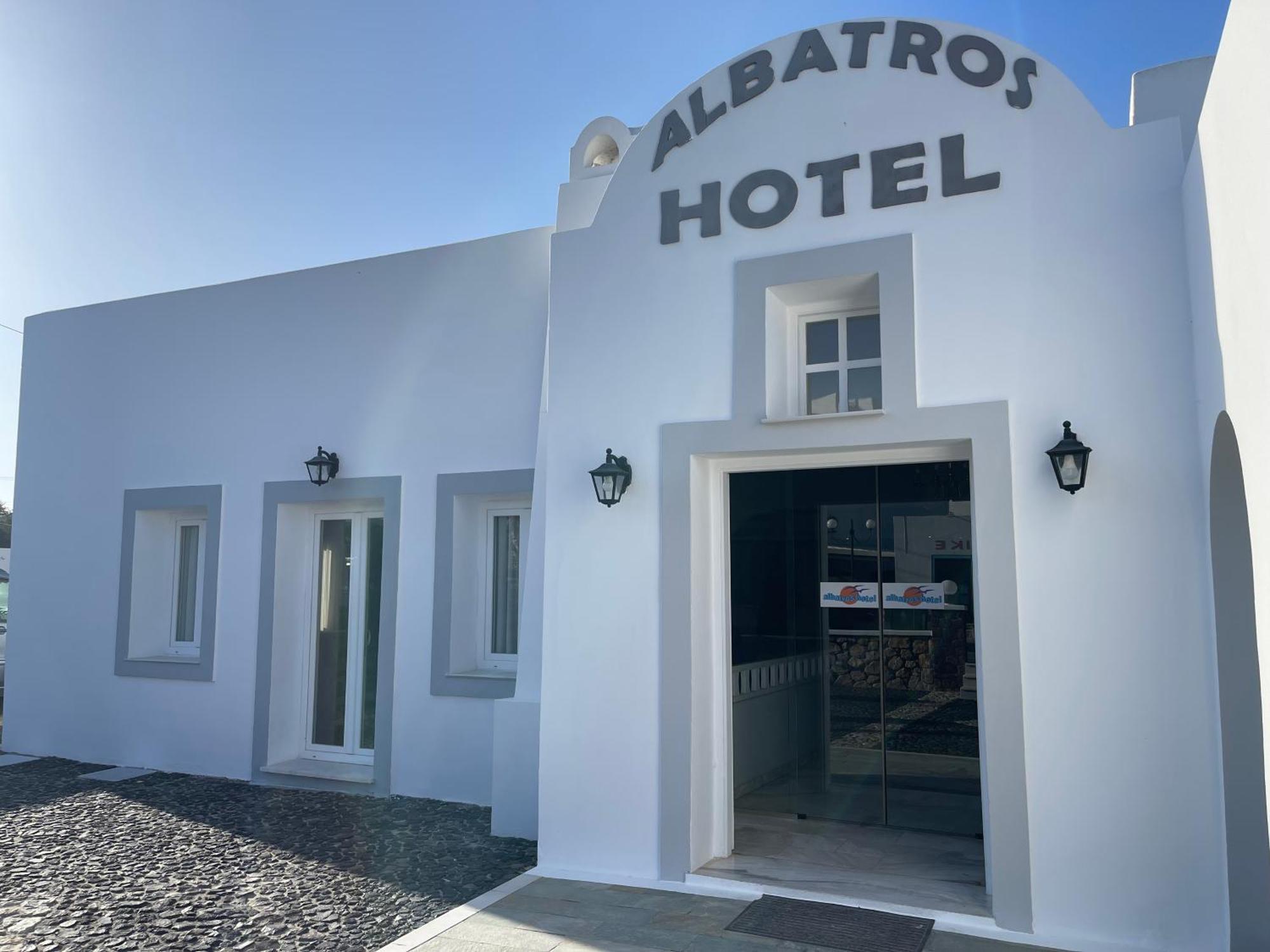 Albatros Hotel Fira  Dış mekan fotoğraf