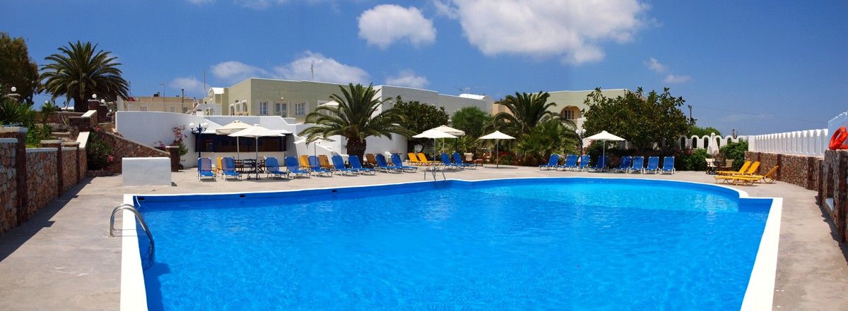 Albatros Hotel Fira  Dış mekan fotoğraf